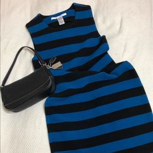 🖤BLUE & BLACK DIANE VON FRUSTENBERG DRESS